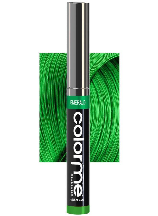 كولور مي ماسكارا كولورمي لتغطية جذور الشعر مؤقتاً، لتلوين ودمج لون الشعر الجديد شبه الدائم. يزول بالغسل (لون الزمرد). - Image 1