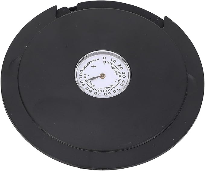 3 in 1 Guitar Soundhole Humidifier Cover for 100 103mm Diameter Black - Image 1