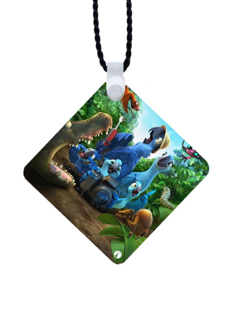 RKN Rio Printed Car Mirror Pendant - Image 2