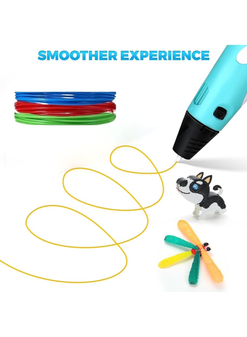 MAGIC VAULT 3D Printing Pen-3D Printing Pen with Filament Refills (3D Printing Pen with 3 PLA Filament) 3D Printer Pen  - Image 5