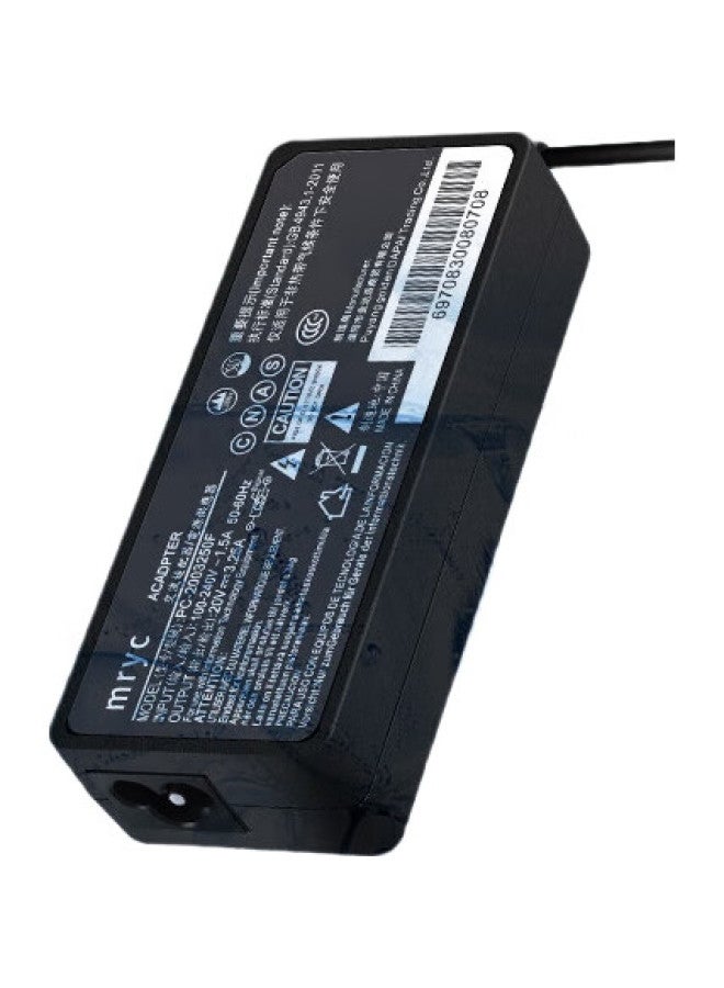 Mryc Lenovo Laptop Charger, 65W Type-C Computer Power Adapter Cable, 20V3.25A, Compatible With Thinkpad X1 Carbon, X13, X270, T470S - Image 1