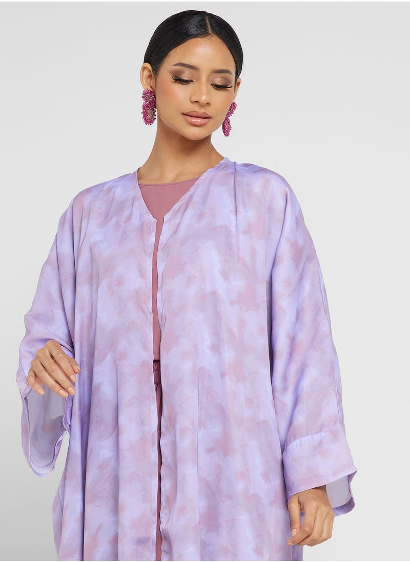 Khizana - Printed Abaya - Image 1