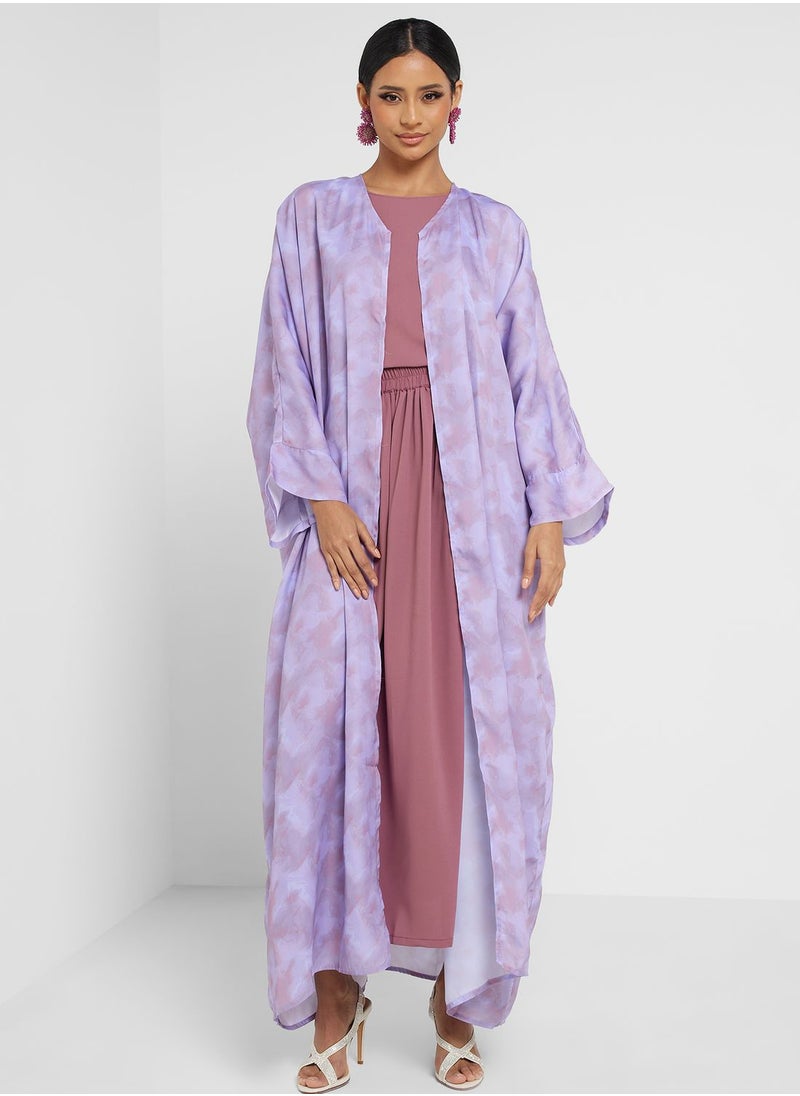 Khizana - Printed Abaya - Image 1