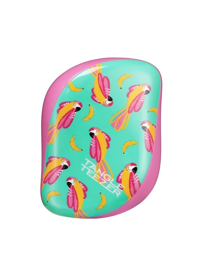 TANGLE TEEZER فرشاة شعر تانجل تيزر كومباكت ستايلر، طائر الجنة، متعدد الألوان - Image 1