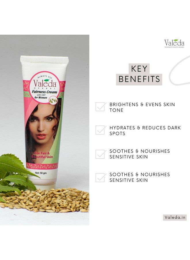 Valeda Herbal كريم فاليدا العشبي لتفتيح البشرة مع الشوفان (للنساء) - Image 5