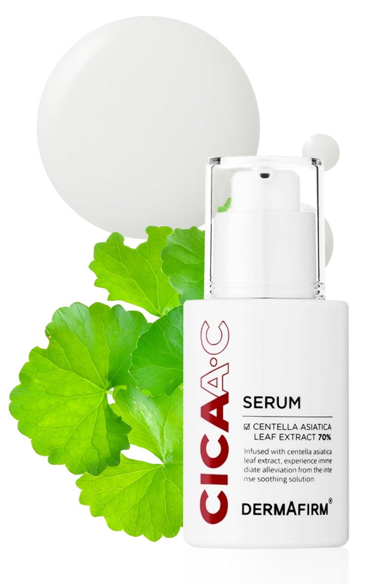 DERMAFIRM CICA AC Serum for Acne-Prone Skin â€“ Korean Facial Serum with Exosome, Centella Asiatica, Niacinamide, Salicylic Acid & Vitamin B3 â€“ Hydrating & Calming, 1.01 fl oz - Image 1