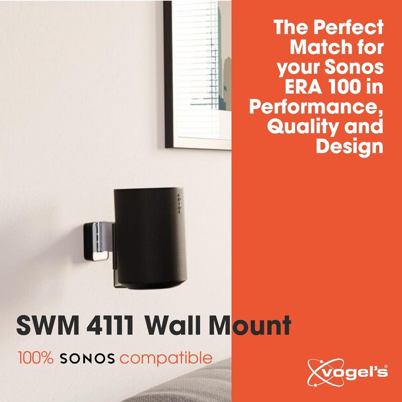 فوجيلز حامل الحائط SWM 4111 لمكبر صوت سونوس ERA 100 (لون أسود) - Image 3