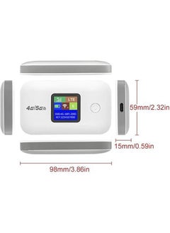 General 4G/5G Wireless WiFi Router Portable Modem 3000mAh High Speed Portable Asian Travel WiFi Modem with SIM Card Slot Share up to 10 devices  - Image 4