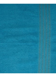 Home-Tex Design Hometex Design Luxurious And Soft Light Blue 550 GSM Bath Towel Perfect For Home and Home Decor  - Image 3