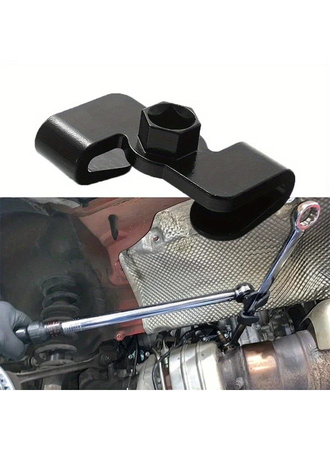 Black Universal Wrench Extension Tool 1 2 Inch Breaker Bar Extender Mechanics Leverage - Image 2