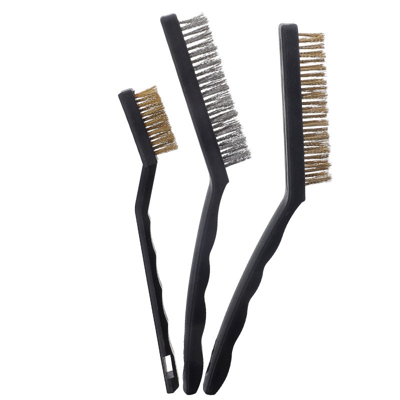 2 Sets Wire Brush Crevice Cleaning Brush Assortment Groove Cleaning Brush Tool - Image 5