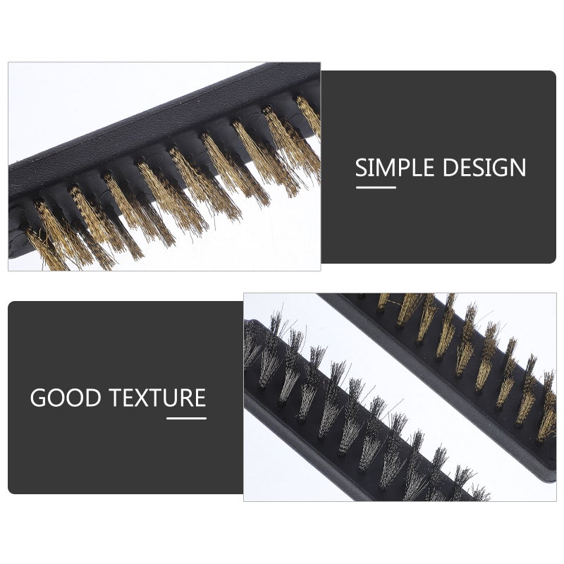 2 Sets Wire Brush Crevice Cleaning Brush Assortment Groove Cleaning Brush Tool - Image 2
