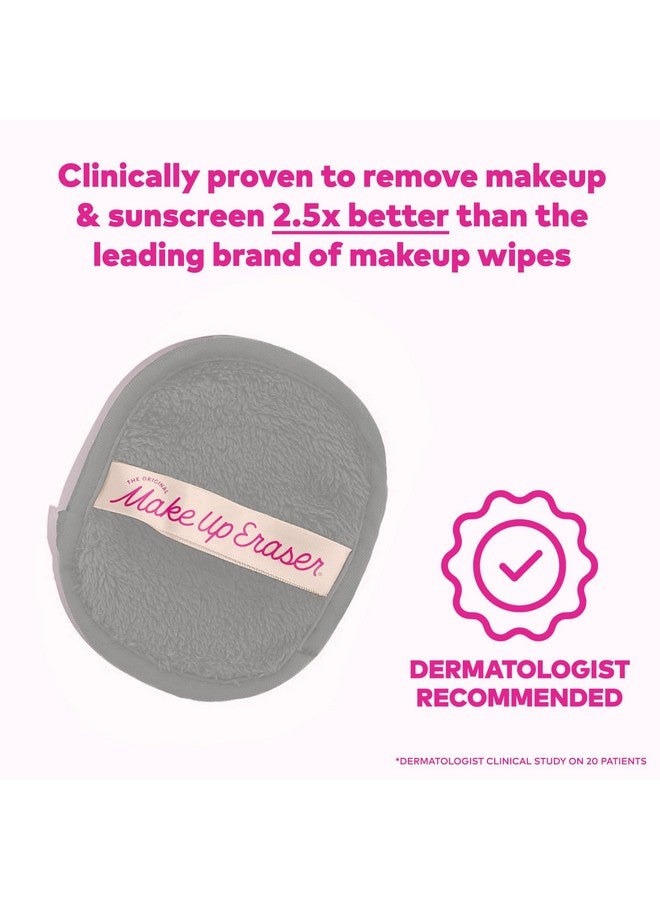 ميك أب إريزر مجموعة مزيل المكياج الأصلية، ٧ أيام، تُزيل المكياج بالكامل بالماء فقط، بما في ذلك الماسكارا المقاومة للماء، وكحل العيون، وكريم الأساس، وأحمر الشفاه، وواقي الشمس، وغيرها الكثير! ألوان محايدة من كول جال، ٧ قطع. - Image 1