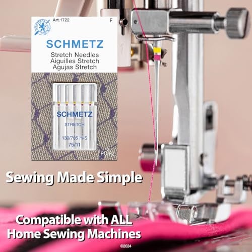 Schmetz Euro-Notions Schmetz Stretch Machine Needles 11/75 - Image 2