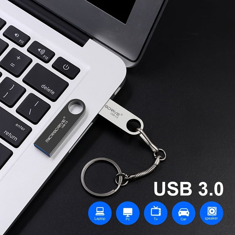 Microdrive E9 3.0 High Speed USB Flash Drive 64GB Black Multifunctional Reliable Data Storage Memory Stick - Image 4