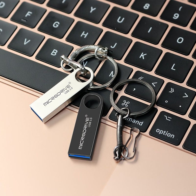 Microdrive E9 3.0 High Speed USB Flash Drive 64GB Black Multifunctional Reliable Data Storage Memory Stick - Image 3