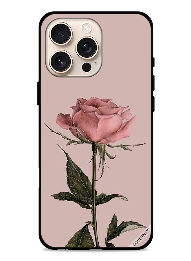 Covernex غطاء حماية لآيفون 16 برو ماكس بلون خوخ وردي - Image 1