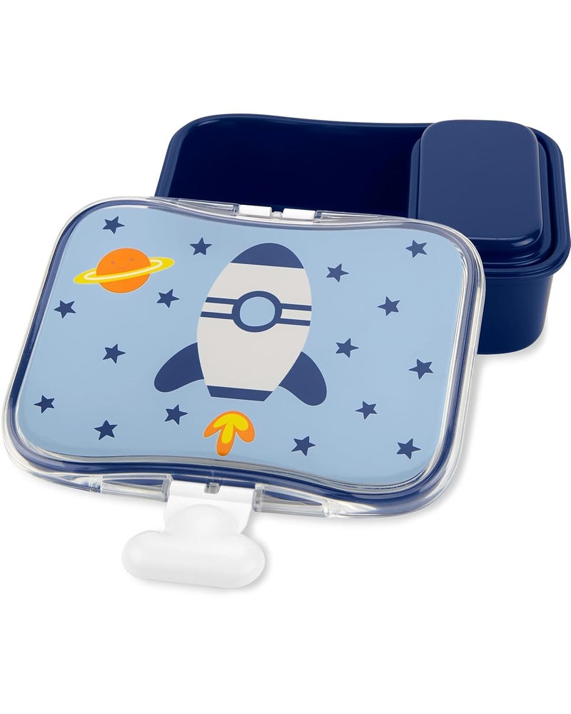 Skip Hop Spark Style Lunch Kit - Rocket (Plastic, Blue) - Image 2