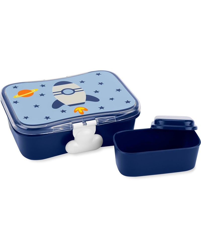 Skip Hop Spark Style Lunch Kit - Rocket (Plastic, Blue) - Image 1