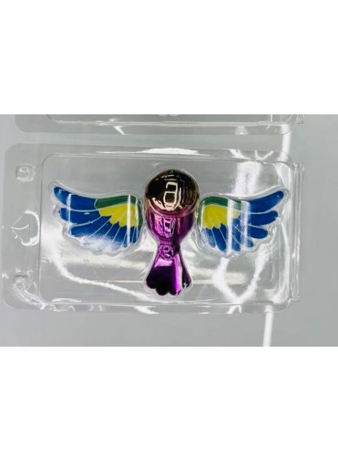 زينة إبداعية لطائر مرافق طائر يطير بالرياح بدون توصيل كهربائي للدراجات النارية والسيارات، زينة واقعية للسيارات - Image 4