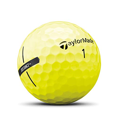 TaylorMade كرات جولف تايلور ميد 2021 تايلور ميد صفراء مسافة +، كبيرة - Image 3