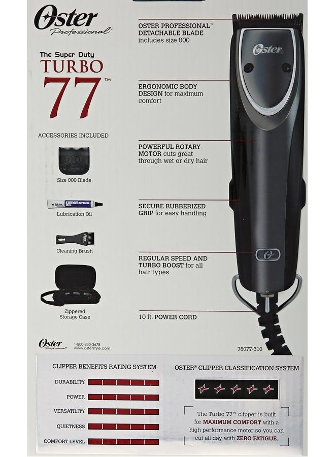 Oster 76077-310 Professional The Super Duty Turbo 77 Trimmer - Image 4