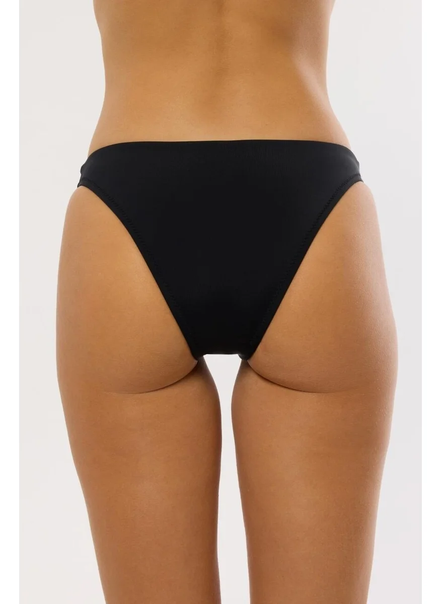 Ayyıldız Crescent Moon 63065 Black Bikini Bottom