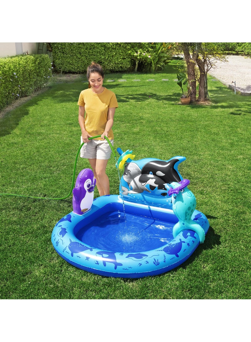 Bestway Bestway Play Center Polar Pals 34x131x73cm | Kiddie Pool | Inflatable Pool for Toddlers and Kids - Image 5