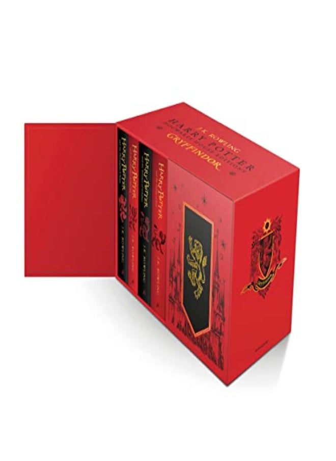 Harry Potter Gryffindor House Editions Hardback Box Set 