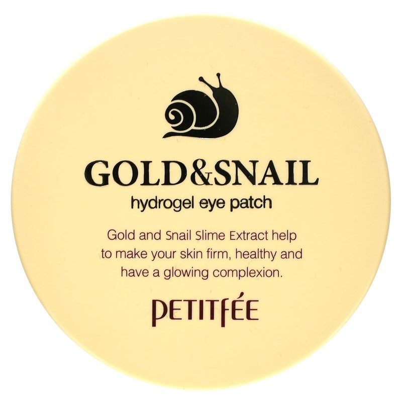 Gold  Snail Hydrogel Eye Patch 60 pcs by Petitfee