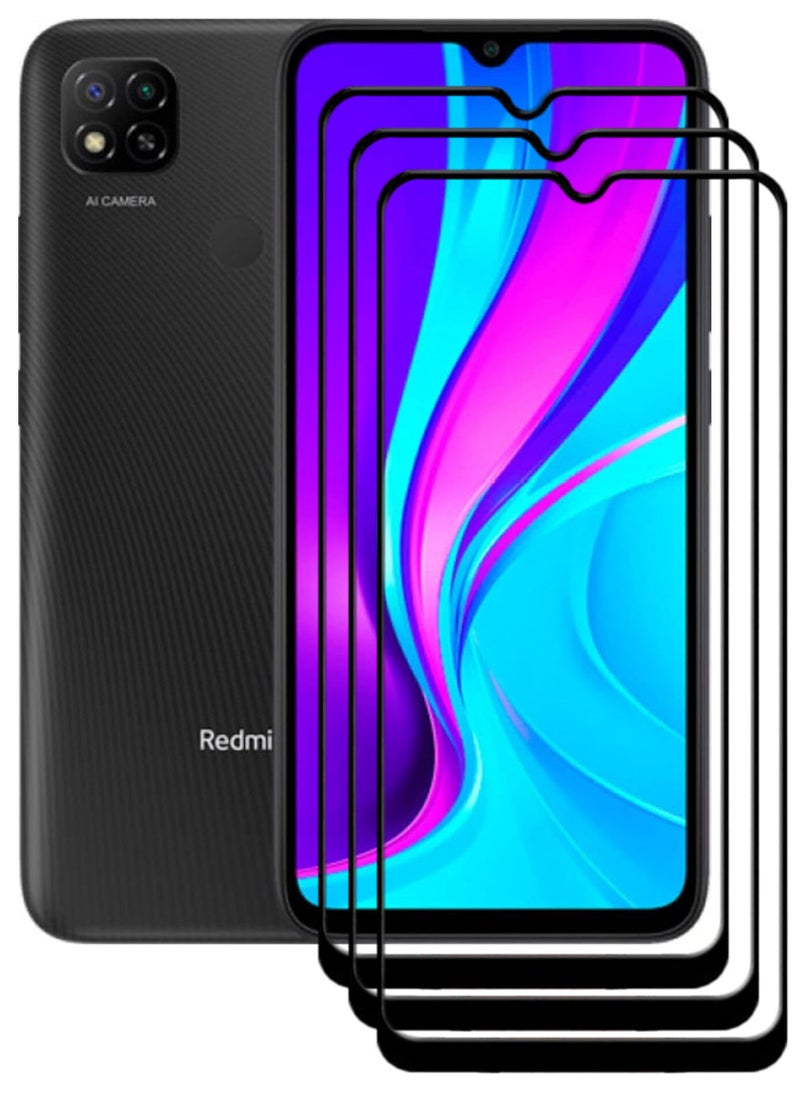 ACLIX 3 Pieces Antistatic ESD Dustproof Premium Quality High Definition Tempered Glass Screen Protector Designed For Xiaomi Redmi 9C - Image 1