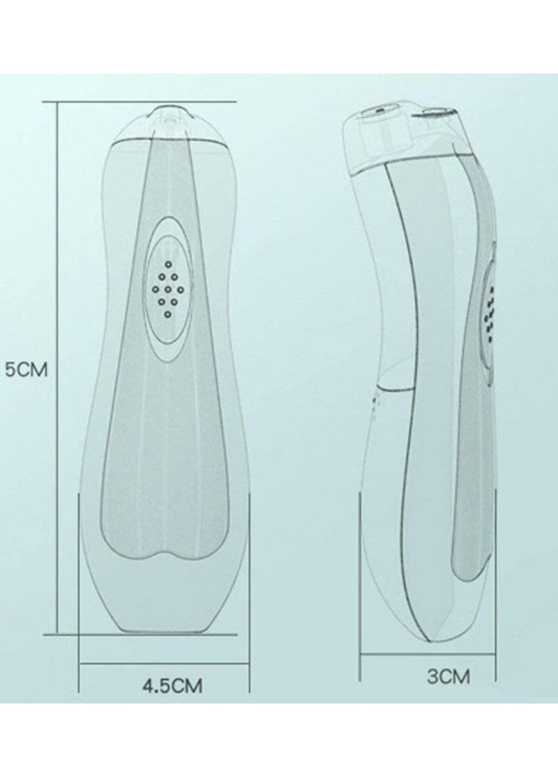 Electric Baby Nail Trimmer - Safe Toenail and Fingernails Care Trim with LED Light for Infant Toddlers Kids Adults - with 6 Interchangeable Pads and Adjustable Speed - Image 4