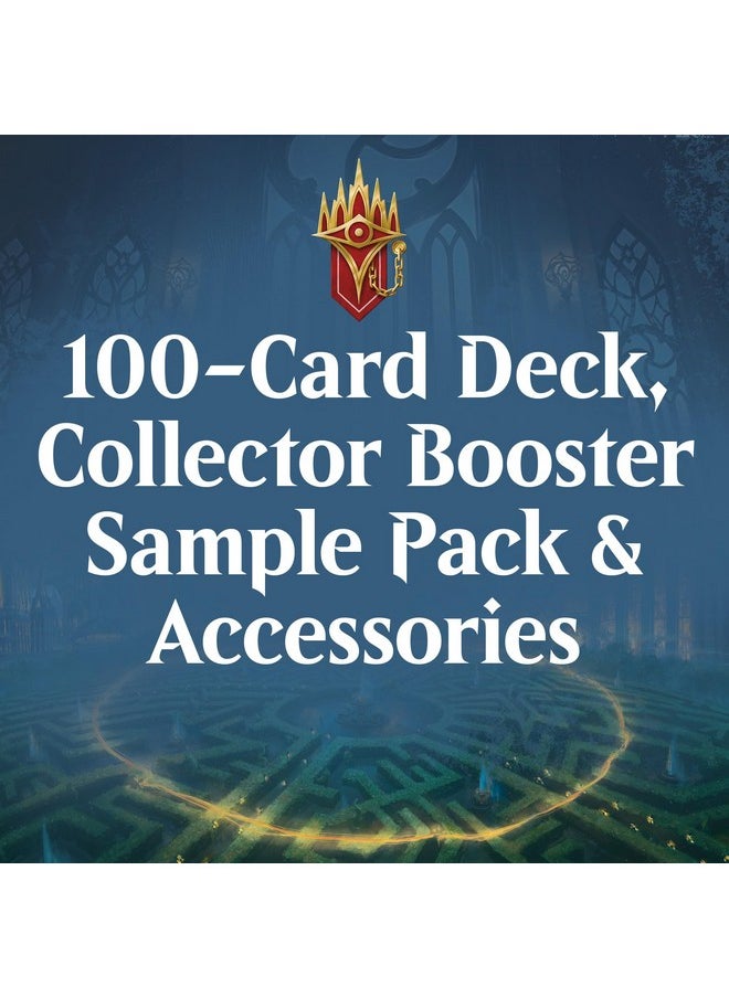Magic the Gathering Magic: The Gathering Murders at Karlov Manor Commander Deck - Blame Game (100-Card Deck, 2-Card Collector Booster Sample Pack + Accessories)  - Image 4