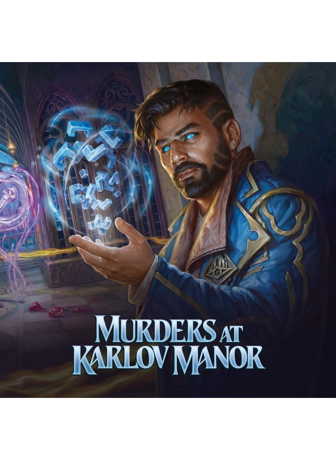 Magic the Gathering Magic: The Gathering Murders at Karlov Manor Commander Deck - Blame Game (100-Card Deck, 2-Card Collector Booster Sample Pack + Accessories)  - Image 5
