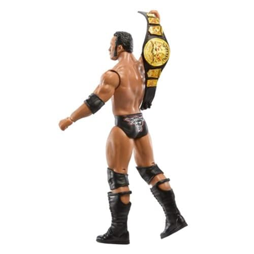 WWE أبطال رومان رينز مع حزام البطولة العالمية 6" تمثال عمل أساسي - Image 4