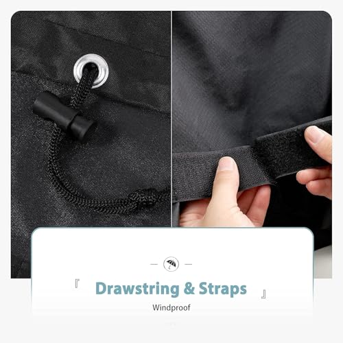 SHINESTAR Griddle Cover for Blackstone 22 Inch 17 Inch Griddle, Royal Gourmet PD1301S / PD1202R and More Table Top Griddles, Heavy Duty& Waterproof - Image 2