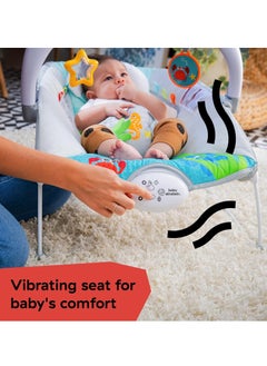 Baby Einstein Baby Einstein Ocean Explorers Musical Bouncer Infant Seat, Kick to It Neptune, Unisex, for Ages 0-6 Months up to 20 lbs  - Image 3