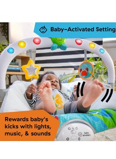 Baby Einstein Baby Einstein Ocean Explorers Musical Bouncer Infant Seat, Kick to It Neptune, Unisex, for Ages 0-6 Months up to 20 lbs  - Image 4