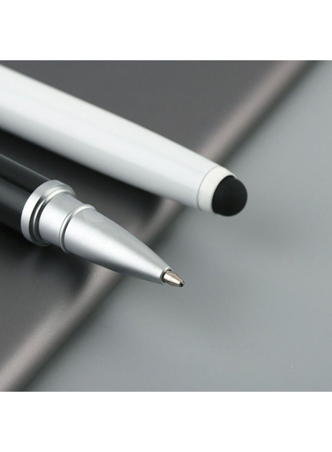 قلم محرك فلاش USB معدني اثنين في واحد ثلاثة في واحد محرك فلاش USB يعمل باللمس قلم توقيع مكتب الأعمال عالية السرعة هدية حروف USB محرك فلاش - اللون: أسود - السعة: 3.0 128 جيجابايت - Image 4