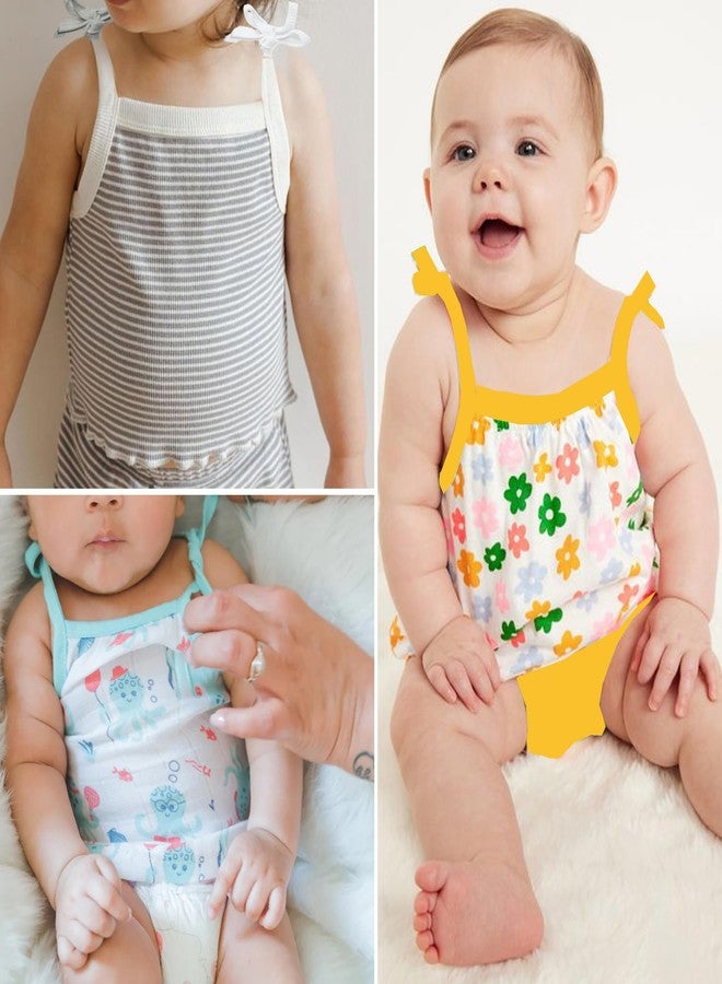 VParents Cotton New Born Baby Boy's & Baby Girls jabla -Multicolour - Pack of 4 (3-6 Months) - Image 4