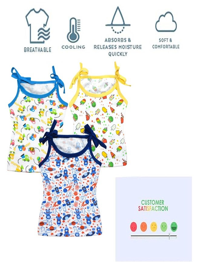 VParents Cotton New Born Baby Boy's & Baby Girls jabla -Multicolour - Pack of 4 (3-6 Months) - Image 2