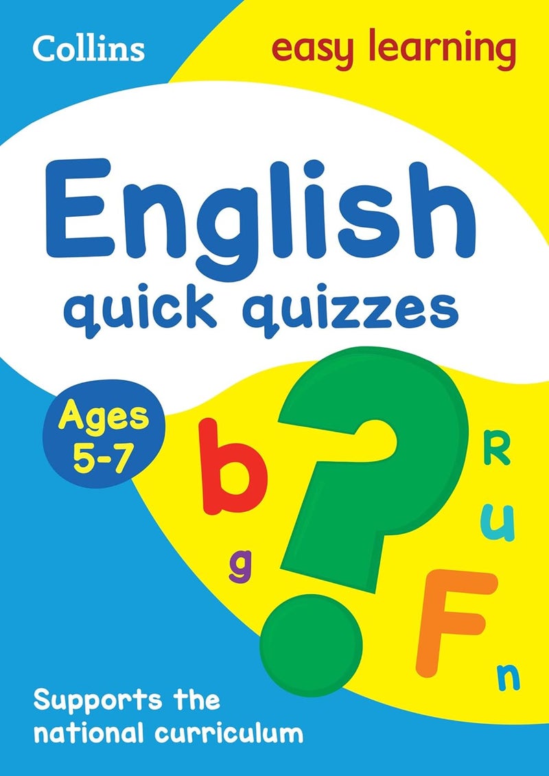 English Quick Quizzes Ages 5-7: Ideal for Home Learning  - Image 1