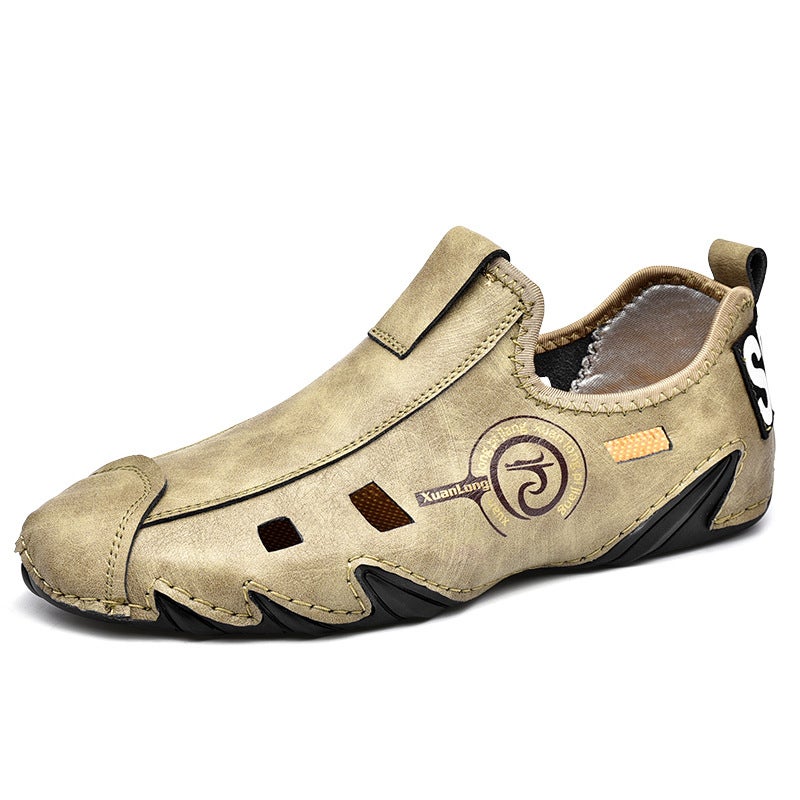 Sandals 2021 Fashion Hollow Feet Men'S Shoes Outdoor Driving Shoes Octopus Bean Shoes Men - Image 1