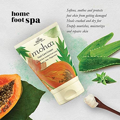 Moha Herbal Aloe Vera gel 200gm Foot Cream 100gm and Nail Care Cream 100gm  Skincare Products  Combo Pack of 3 - Image 4