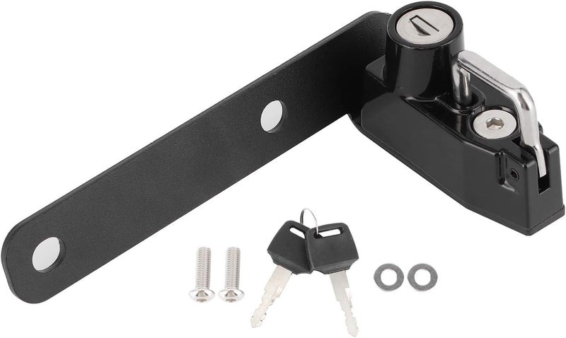 woobles Helmet Lock Helmet Security Helmet L Motorcycle Helmet Lock Anti‑Theft Security Parts Fit for Kawasaki for Ninja 250/400 2018‑up - Image 5