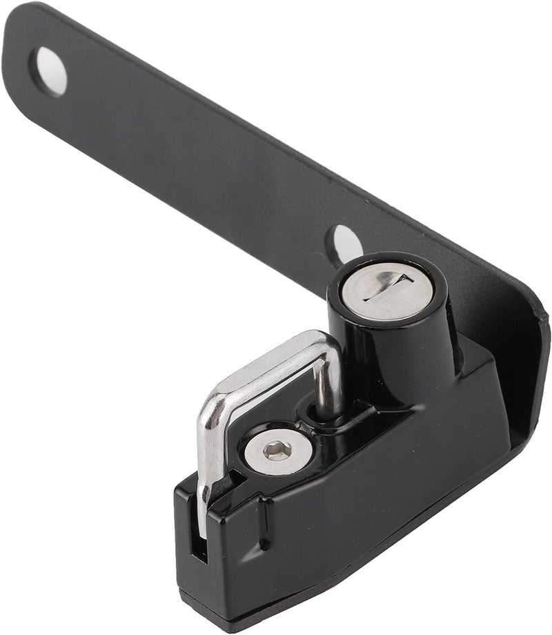 woobles Helmet Lock Helmet Security Helmet L Motorcycle Helmet Lock Anti‑Theft Security Parts Fit for Kawasaki for Ninja 250/400 2018‑up - Image 1