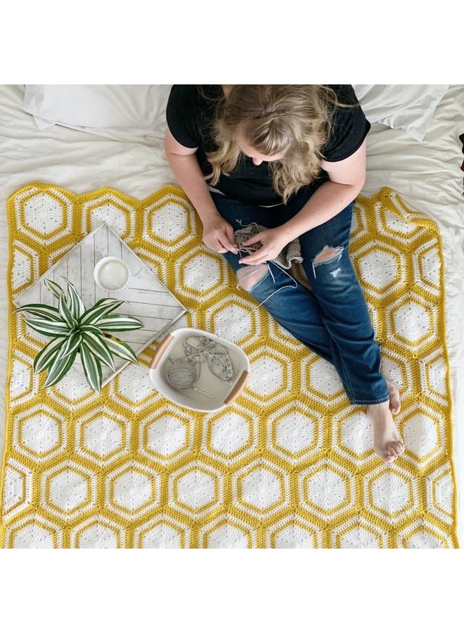 Lion Brand Yarn (1 Skein) Vanna's Choice Yarn, Grey Marble - Image 4