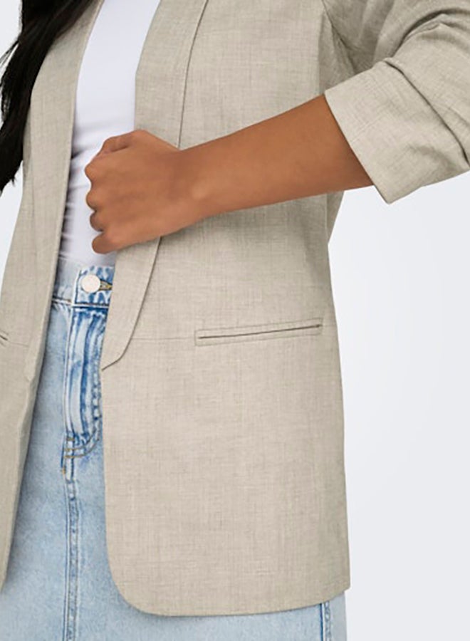 ONLY ONLY Womens Elly 3/4 Life Blazer  - Image 5