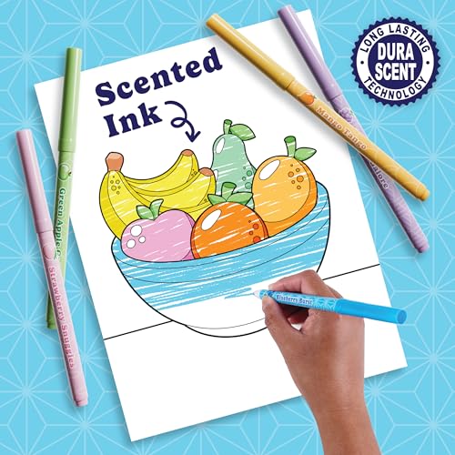Scentco Pastel Smarkers - Washable Patented Gourmet Scented Pastel Markers, Assorted Colors, Standard Point Felt Tip, 16 Count - Image 3