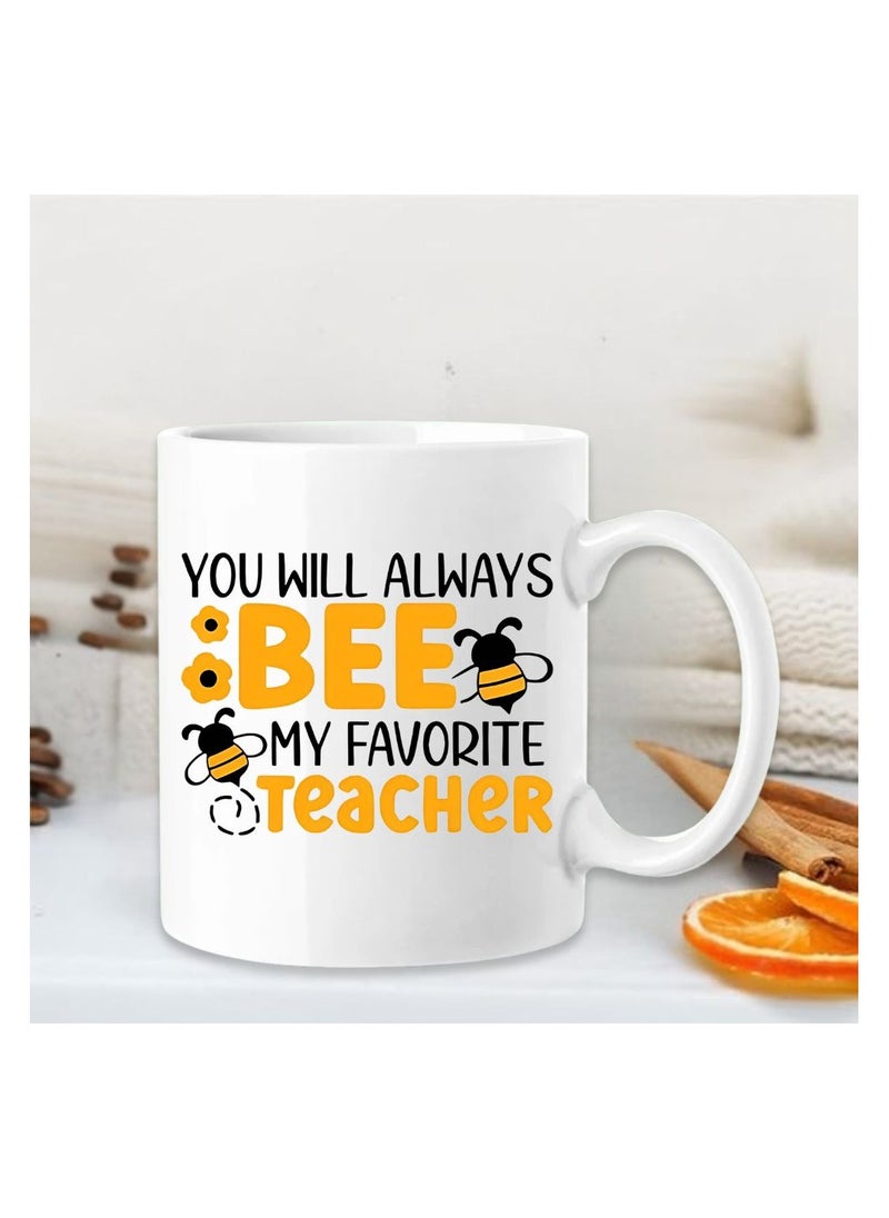 PRINTSHOP4ME - Teachers Day T-Shirt And Ceramic Coffee Mug Combo–Thoughtful Gift Set For Teachers–Ideal For Women Educators–Appreciation Gift For Teacher’s Day,End Of Year Or Back To School - Image 1